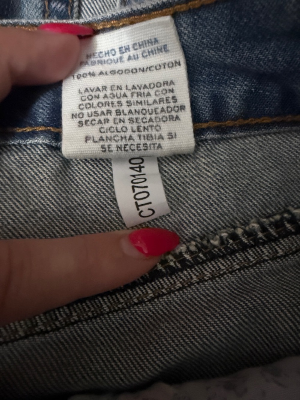 Stetson Blue Denim Jeans with Brass Stitching Detail - Picture 7 of 10